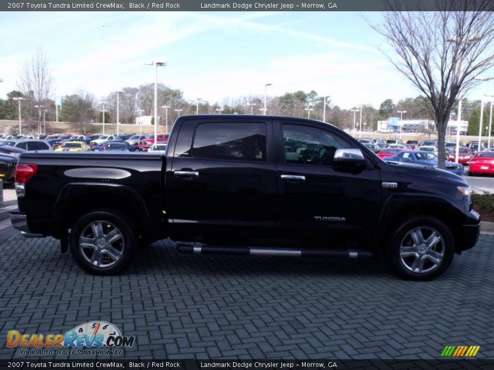 2007 toyota tundra black limited #6