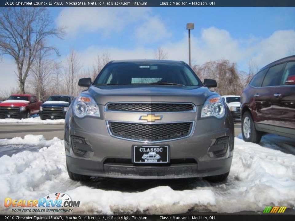 2010 Chevrolet Equinox LS AWD Mocha Steel Metallic / Jet Black/Light Titanium Photo #2
