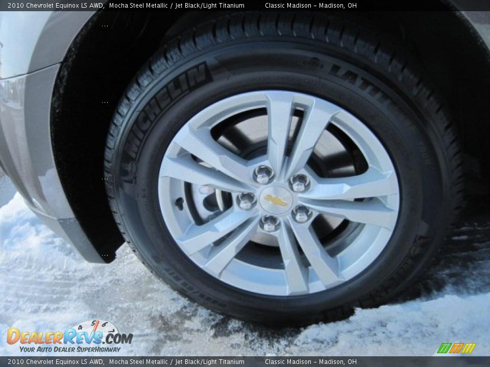 2010 Chevrolet Equinox LS AWD Mocha Steel Metallic / Jet Black/Light Titanium Photo #6