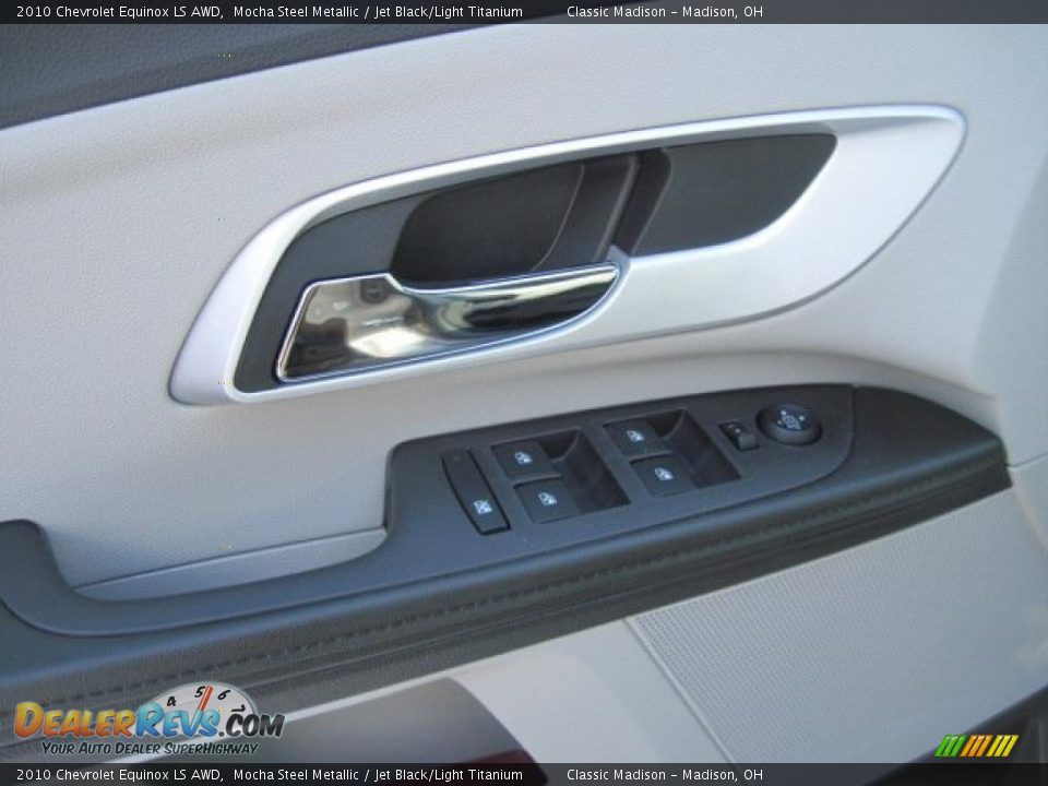 2010 Chevrolet Equinox LS AWD Mocha Steel Metallic / Jet Black/Light Titanium Photo #7