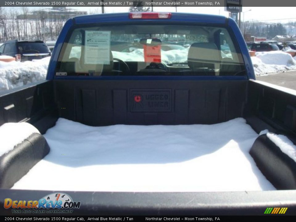2004 Chevrolet Silverado 1500 Regular Cab Arrival Blue Metallic / Tan Photo #11