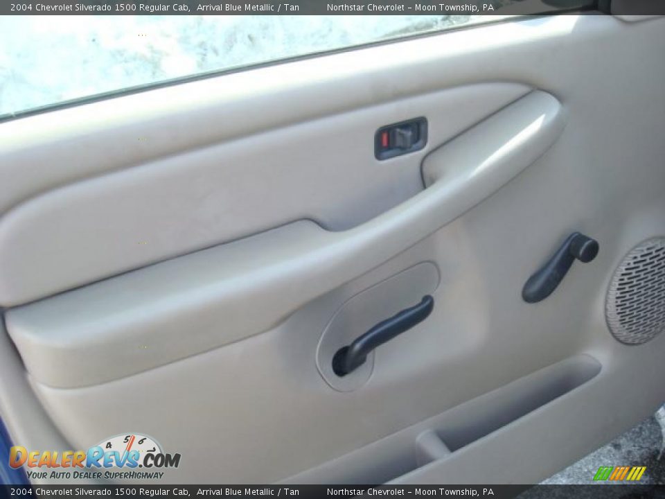 2004 Chevrolet Silverado 1500 Regular Cab Arrival Blue Metallic / Tan Photo #15