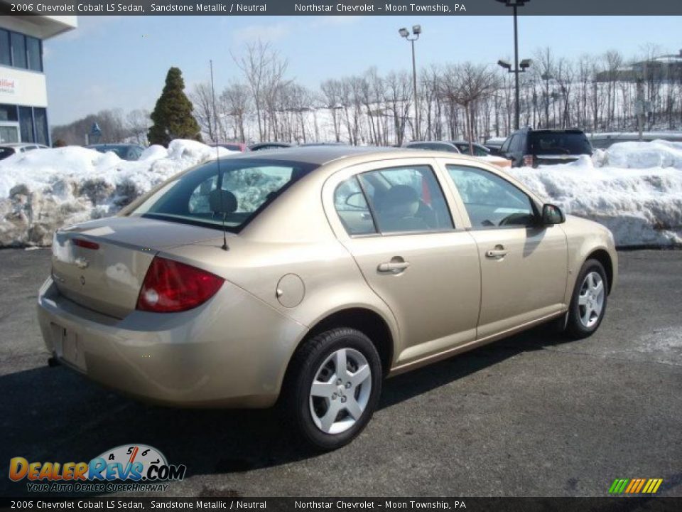 2006 Chevrolet Cobalt LS Sedan Sandstone Metallic / Neutral Photo #3