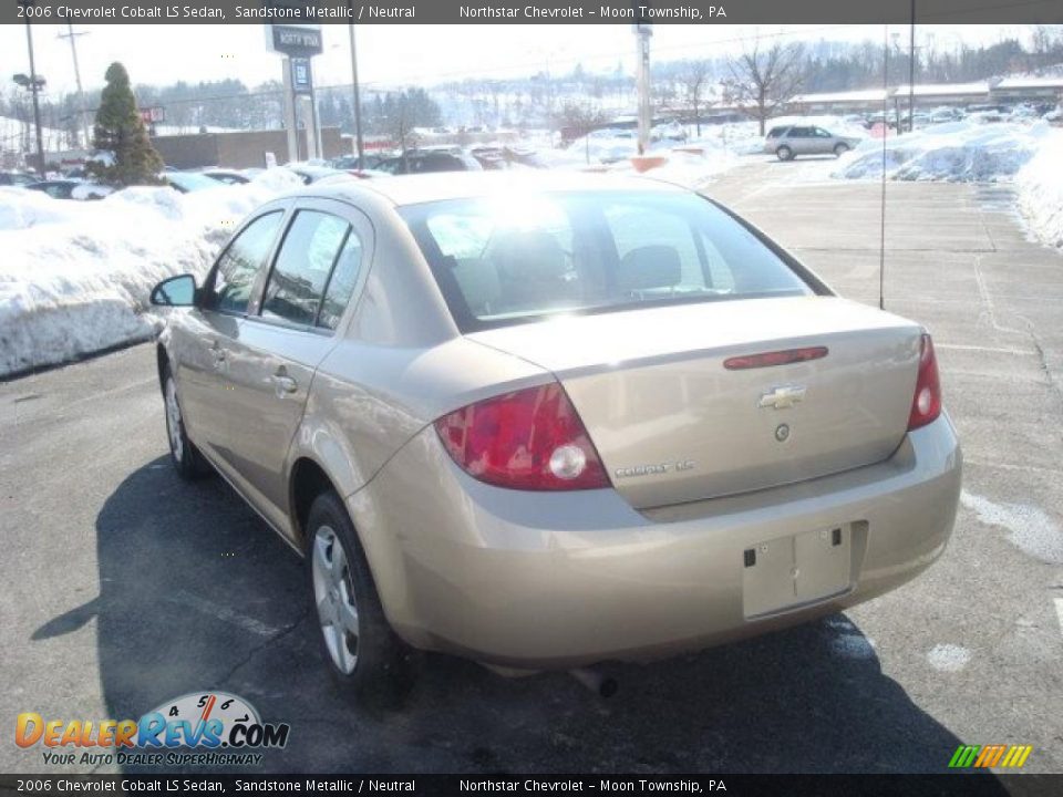 2006 Chevrolet Cobalt LS Sedan Sandstone Metallic / Neutral Photo #5