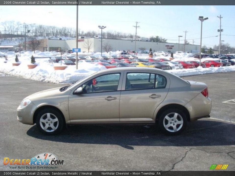 2006 Chevrolet Cobalt LS Sedan Sandstone Metallic / Neutral Photo #6
