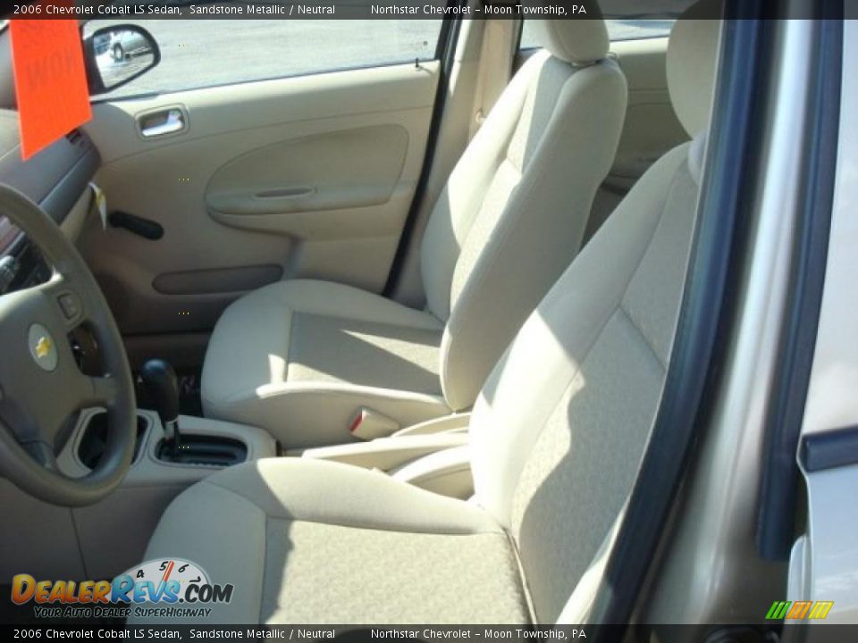 2006 Chevrolet Cobalt LS Sedan Sandstone Metallic / Neutral Photo #10