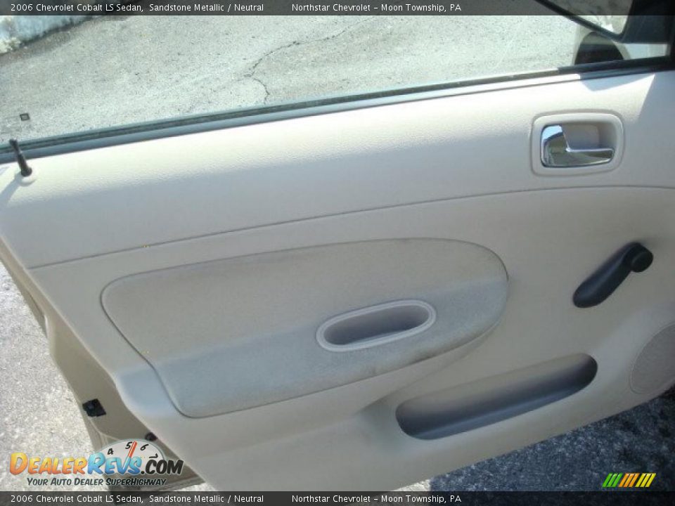 2006 Chevrolet Cobalt LS Sedan Sandstone Metallic / Neutral Photo #14
