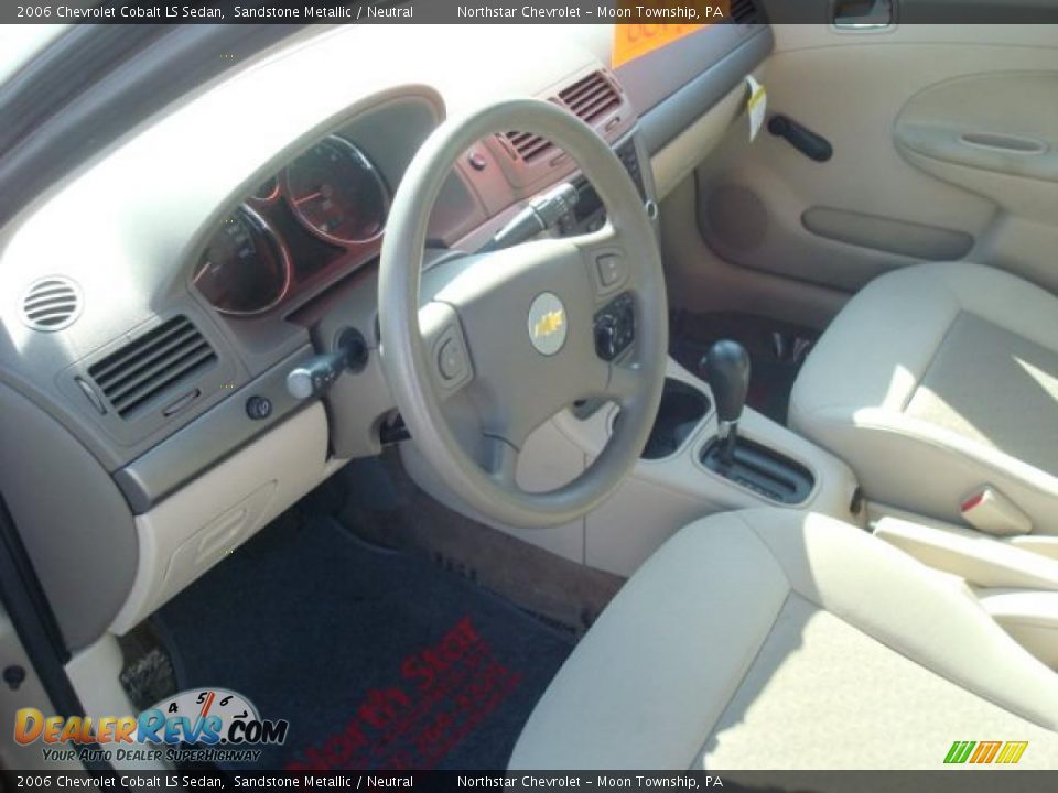 2006 Chevrolet Cobalt LS Sedan Sandstone Metallic / Neutral Photo #15