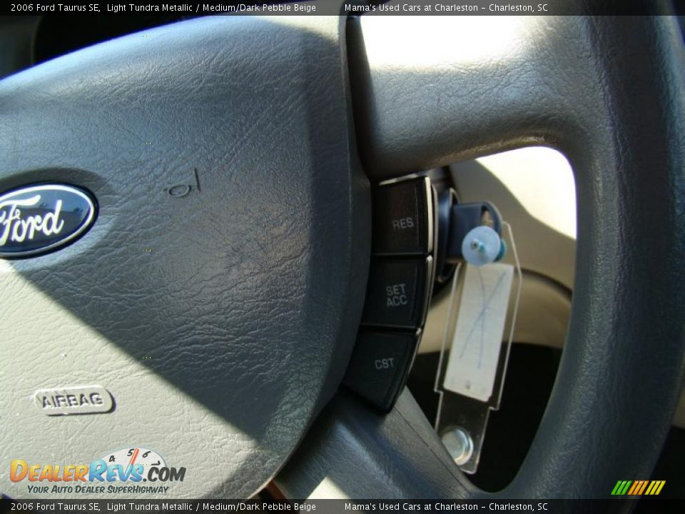 2006 Ford Taurus SE Light Tundra Metallic / Medium/Dark Pebble Beige Photo #20
