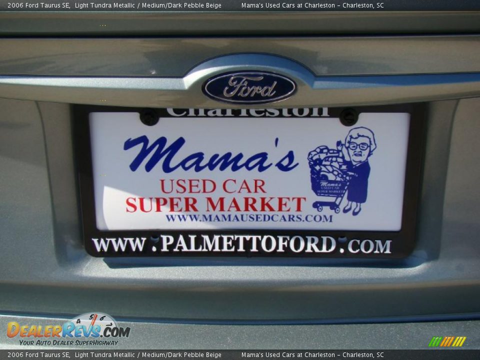 2006 Ford Taurus SE Light Tundra Metallic / Medium/Dark Pebble Beige Photo #30