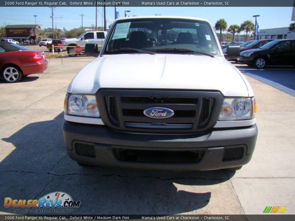 2006 Ford Ranger XL Regular Cab Oxford White / Medium Dark Flint Photo #3
