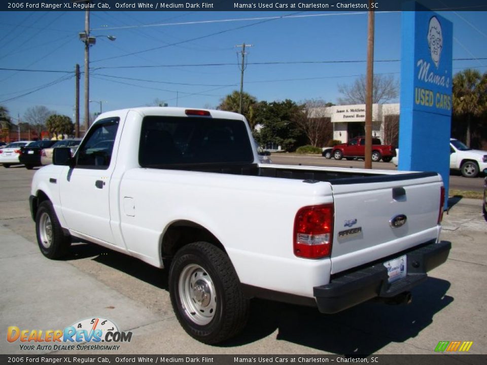 2006 Ford Ranger XL Regular Cab Oxford White / Medium Dark Flint Photo #6