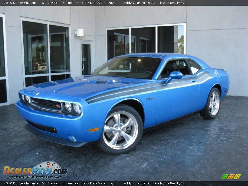 2010 Dodge Challenger R/T Classic B5 Blue Pearlcoat / Dark Slate Gray Photo #1