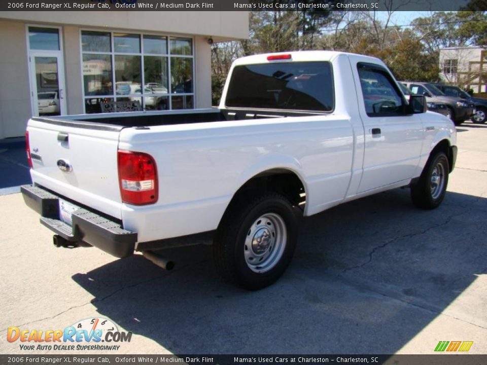 2006 Ford Ranger XL Regular Cab Oxford White / Medium Dark Flint Photo #8