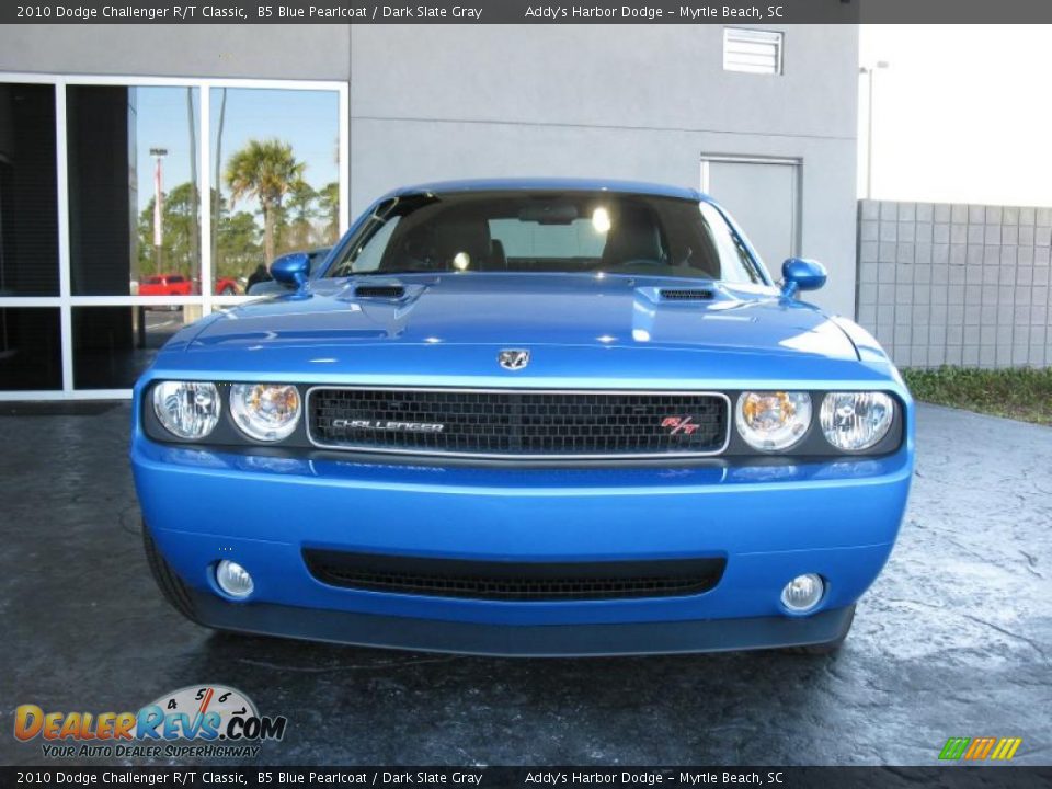 2010 Dodge Challenger R/T Classic B5 Blue Pearlcoat / Dark Slate Gray Photo #2