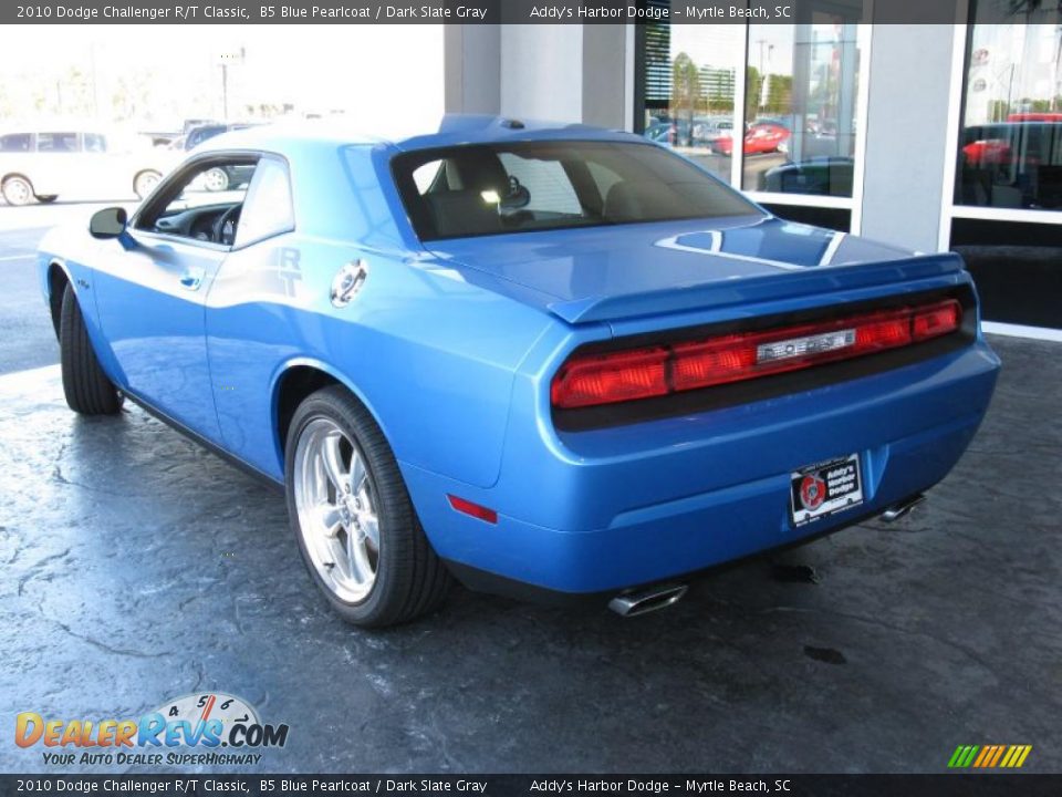 2010 Dodge Challenger R/T Classic B5 Blue Pearlcoat / Dark Slate Gray Photo #6