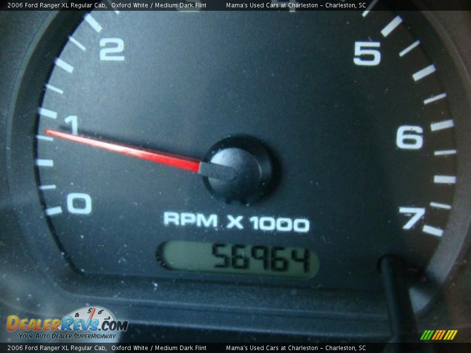 2006 Ford Ranger XL Regular Cab Oxford White / Medium Dark Flint Photo #17
