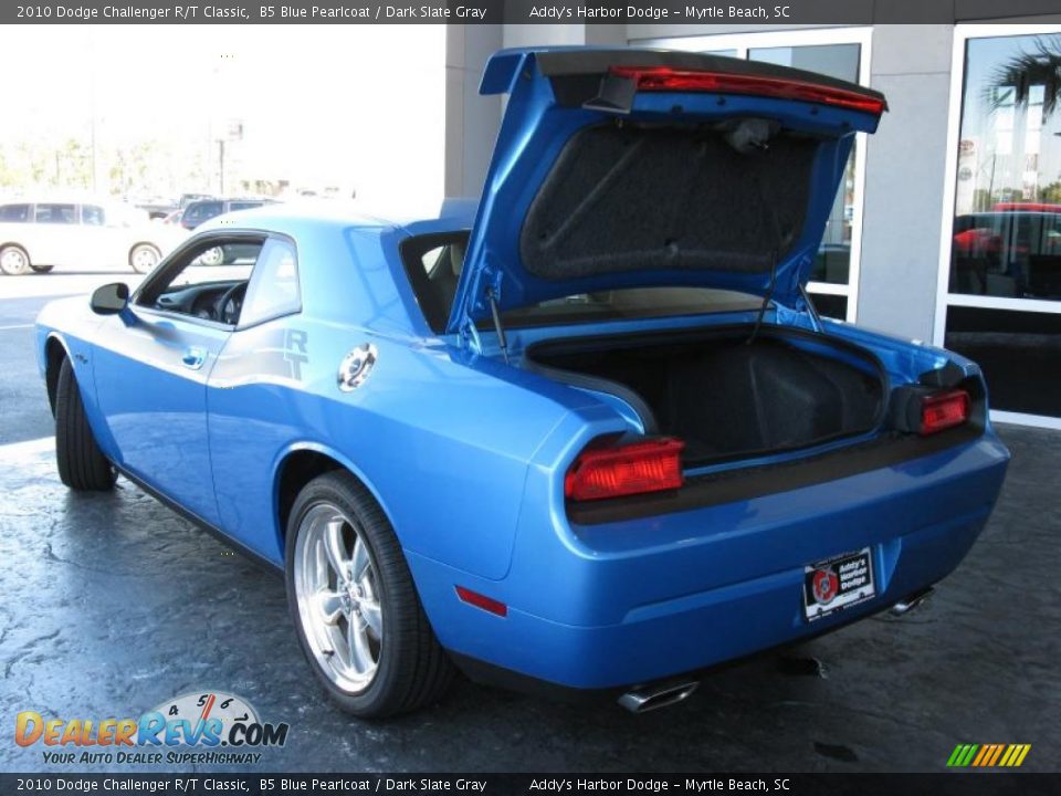 2010 Dodge Challenger R/T Classic B5 Blue Pearlcoat / Dark Slate Gray Photo #8