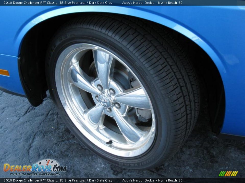 2010 Dodge Challenger R/T Classic B5 Blue Pearlcoat / Dark Slate Gray Photo #10