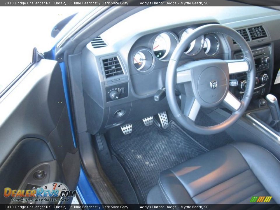 2010 Dodge Challenger R/T Classic B5 Blue Pearlcoat / Dark Slate Gray Photo #11
