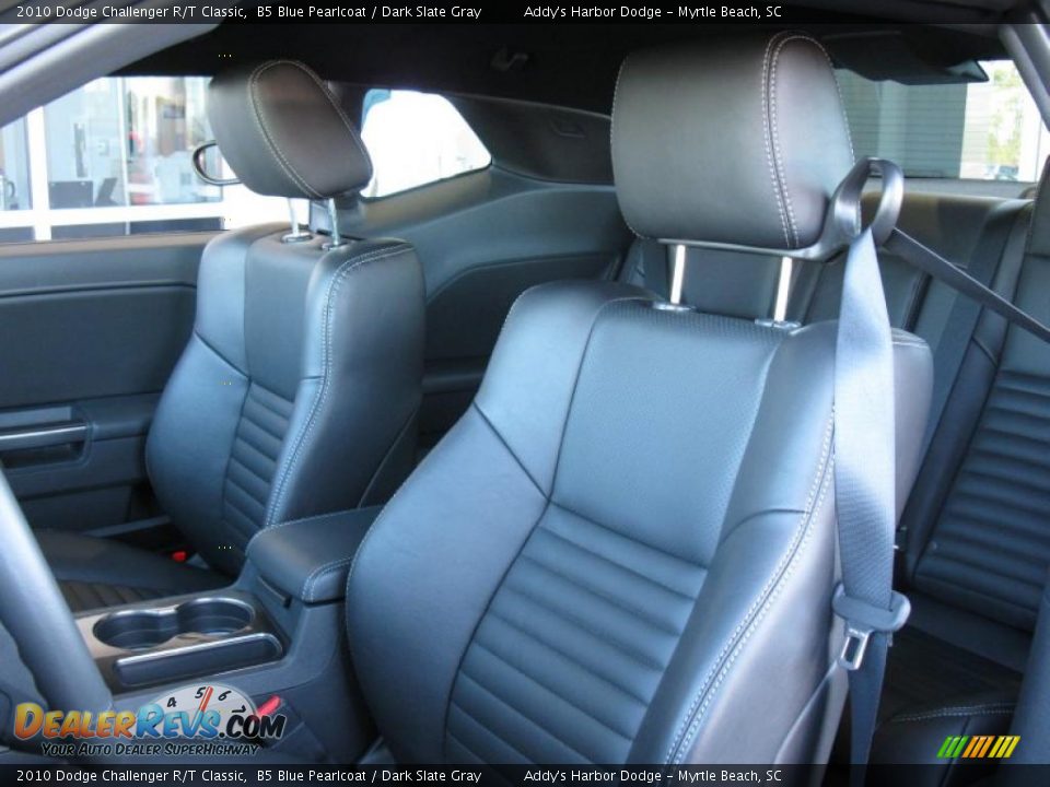2010 Dodge Challenger R/T Classic B5 Blue Pearlcoat / Dark Slate Gray Photo #12