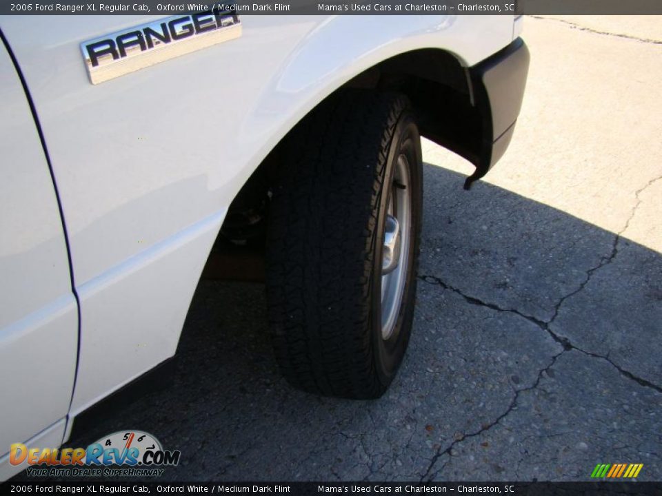 2006 Ford Ranger XL Regular Cab Oxford White / Medium Dark Flint Photo #19