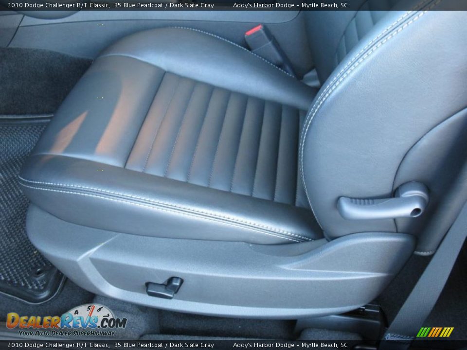 2010 Dodge Challenger R/T Classic B5 Blue Pearlcoat / Dark Slate Gray Photo #13