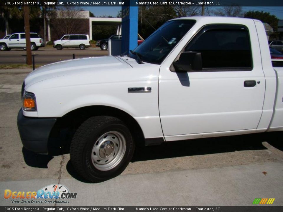 2006 Ford Ranger XL Regular Cab Oxford White / Medium Dark Flint Photo #21