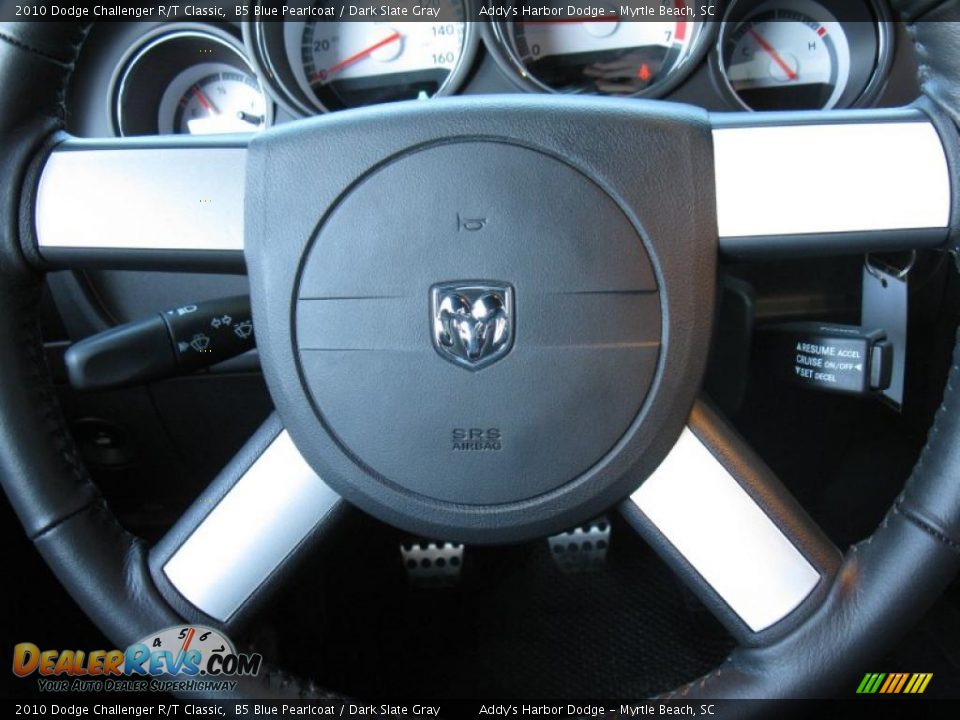 2010 Dodge Challenger R/T Classic B5 Blue Pearlcoat / Dark Slate Gray Photo #21