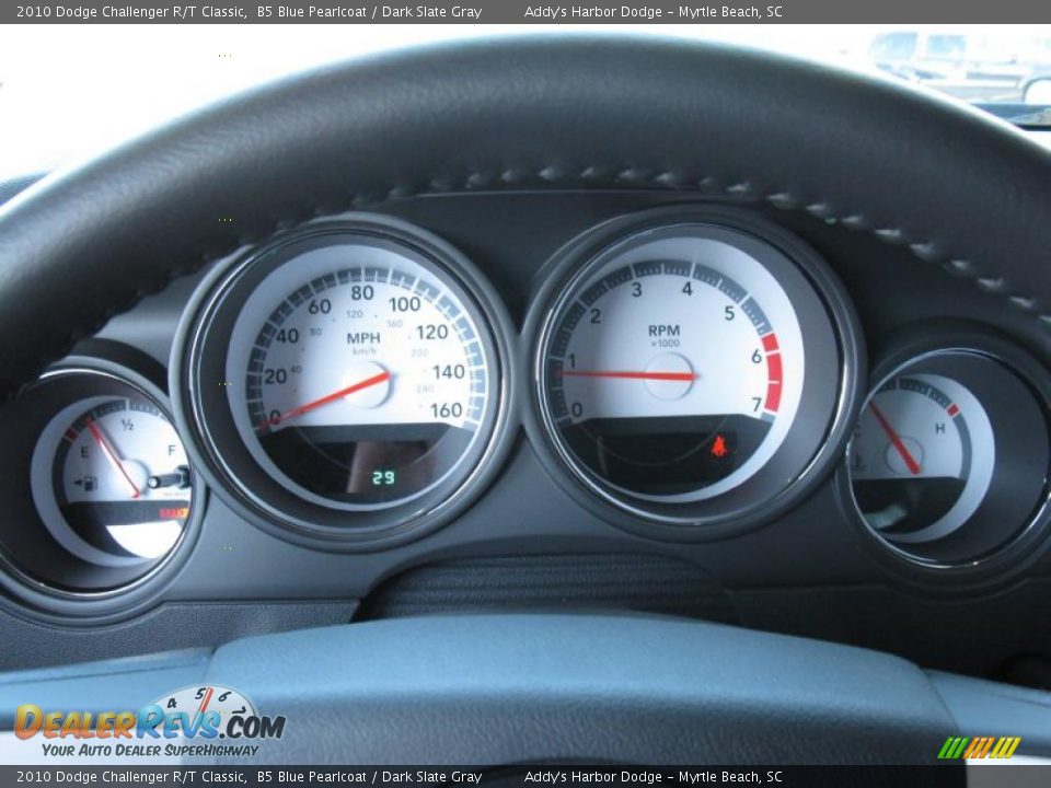 2010 Dodge Challenger R/T Classic B5 Blue Pearlcoat / Dark Slate Gray Photo #22