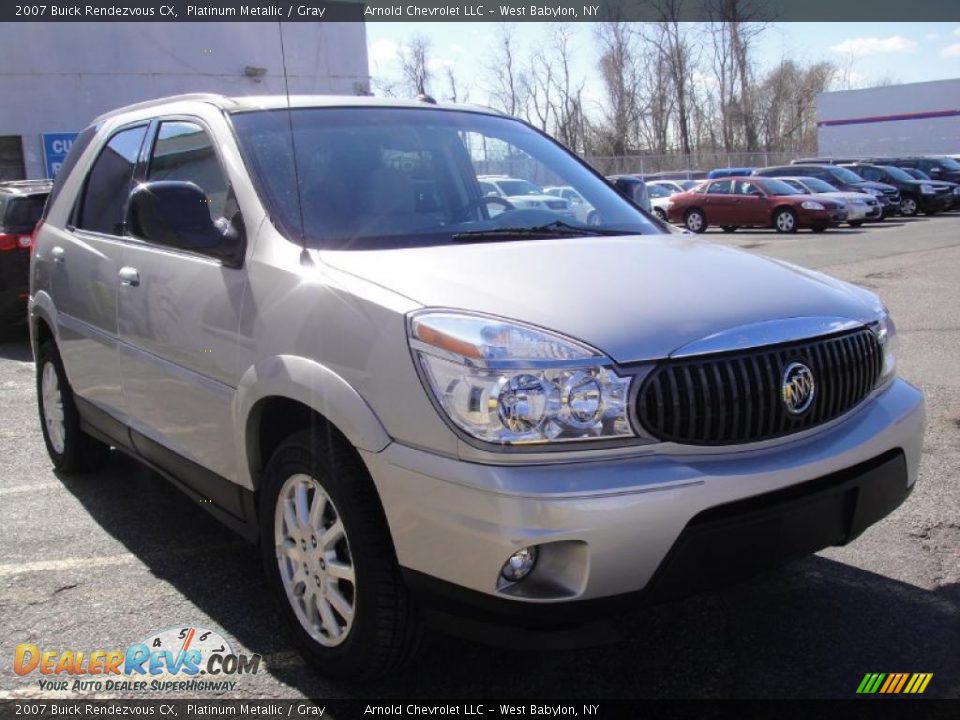 2007 Buick Rendezvous CX Platinum Metallic / Gray Photo #7