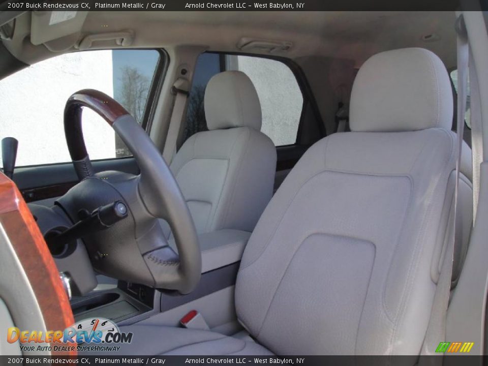 2007 Buick Rendezvous CX Platinum Metallic / Gray Photo #9