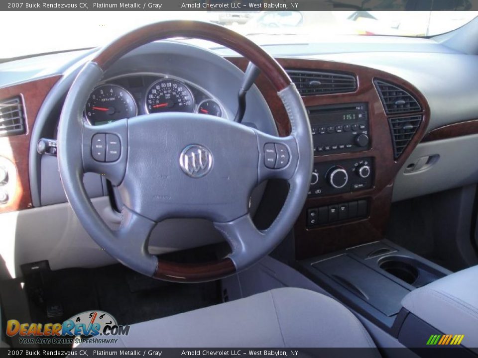2007 Buick Rendezvous CX Platinum Metallic / Gray Photo #11