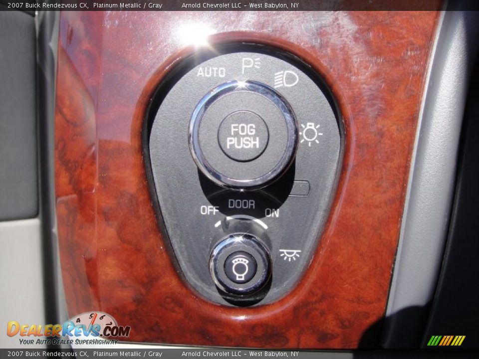 2007 Buick Rendezvous CX Platinum Metallic / Gray Photo #13