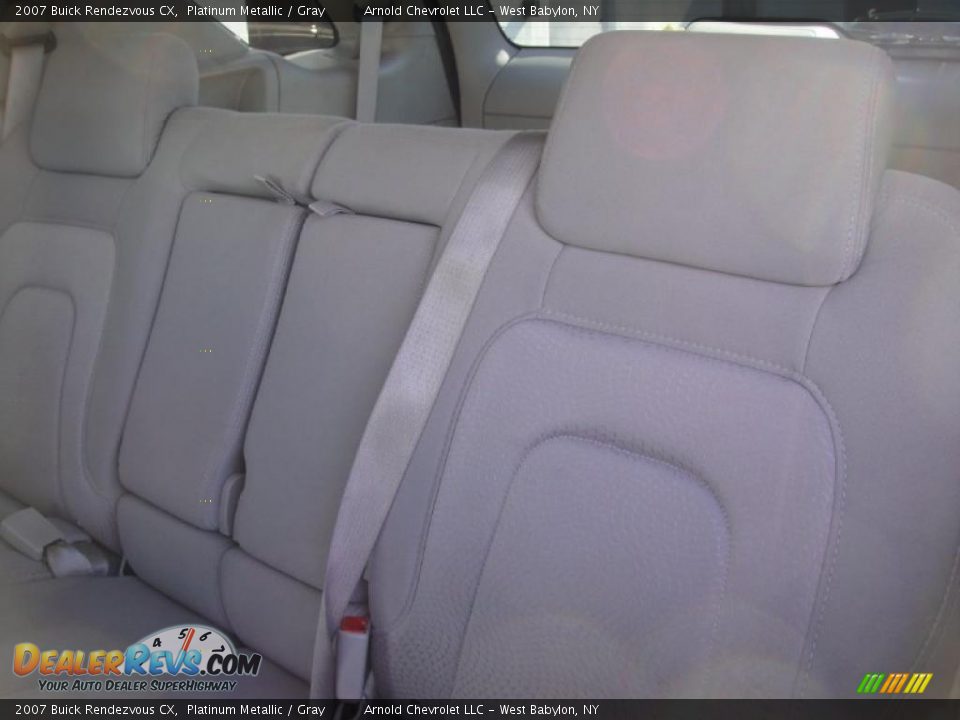 2007 Buick Rendezvous CX Platinum Metallic / Gray Photo #14