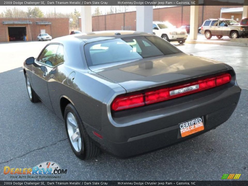 2009 Dodge Challenger SE Dark Titanium Metallic / Dark Slate Gray Photo #2