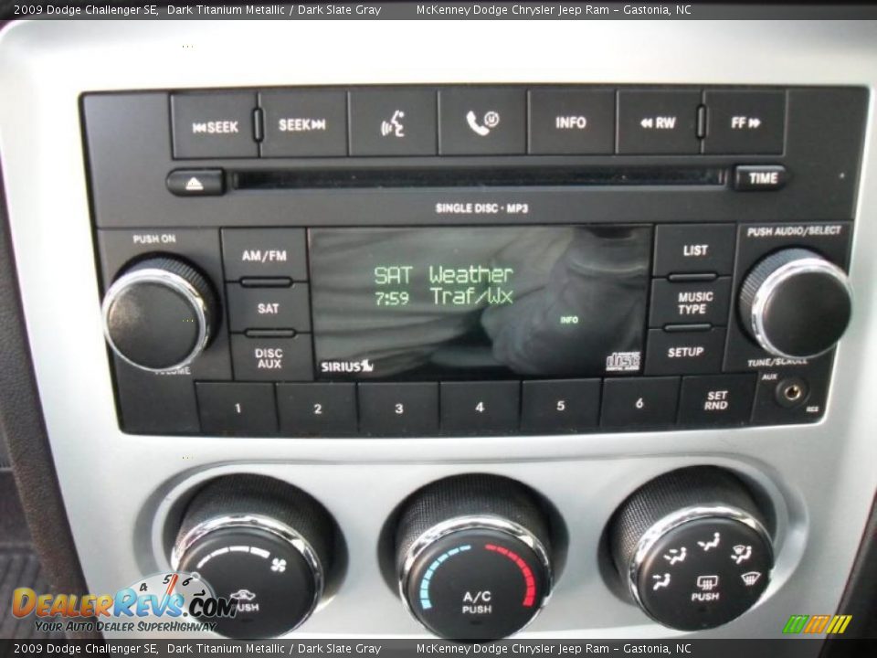 2009 Dodge Challenger SE Dark Titanium Metallic / Dark Slate Gray Photo #21