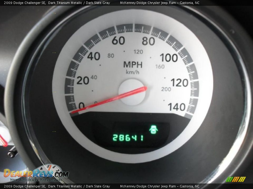 2009 Dodge Challenger SE Dark Titanium Metallic / Dark Slate Gray Photo #22