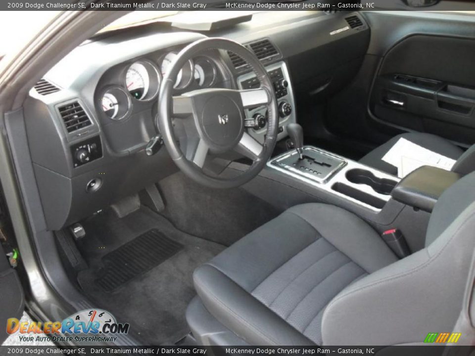 2009 Dodge Challenger SE Dark Titanium Metallic / Dark Slate Gray Photo #23