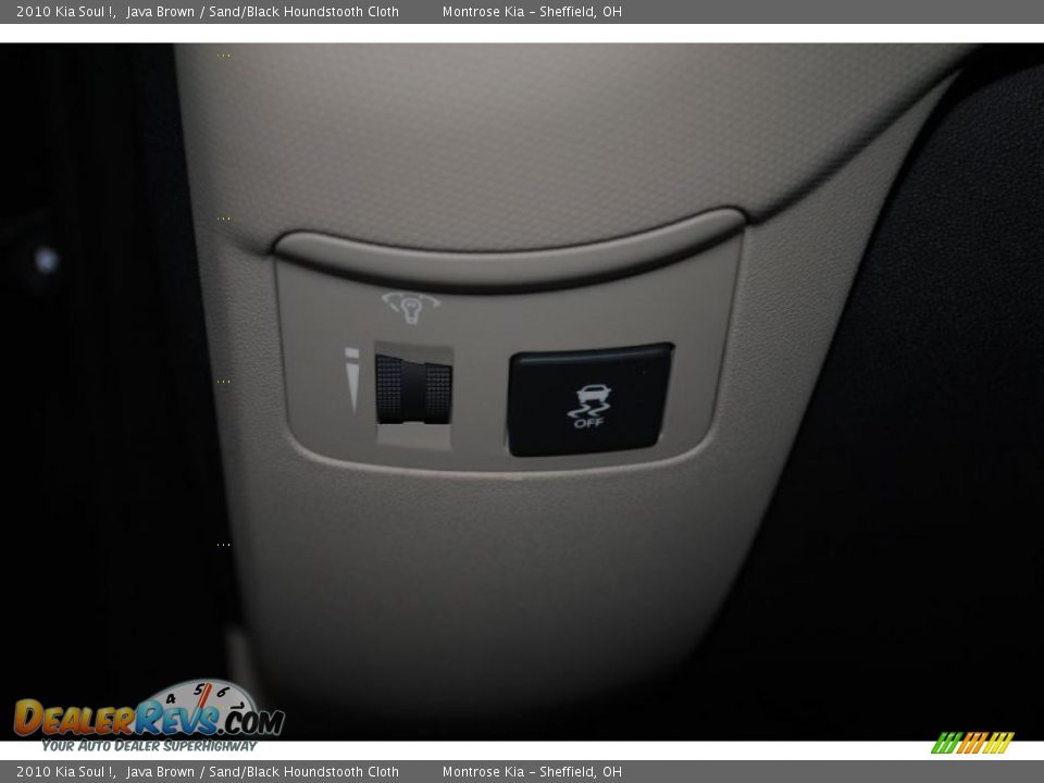 2010 Kia Soul ! Java Brown / Sand/Black Houndstooth Cloth Photo #28