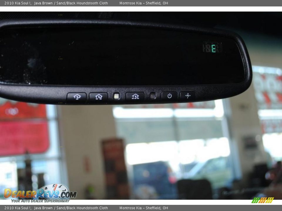 2010 Kia Soul ! Java Brown / Sand/Black Houndstooth Cloth Photo #35