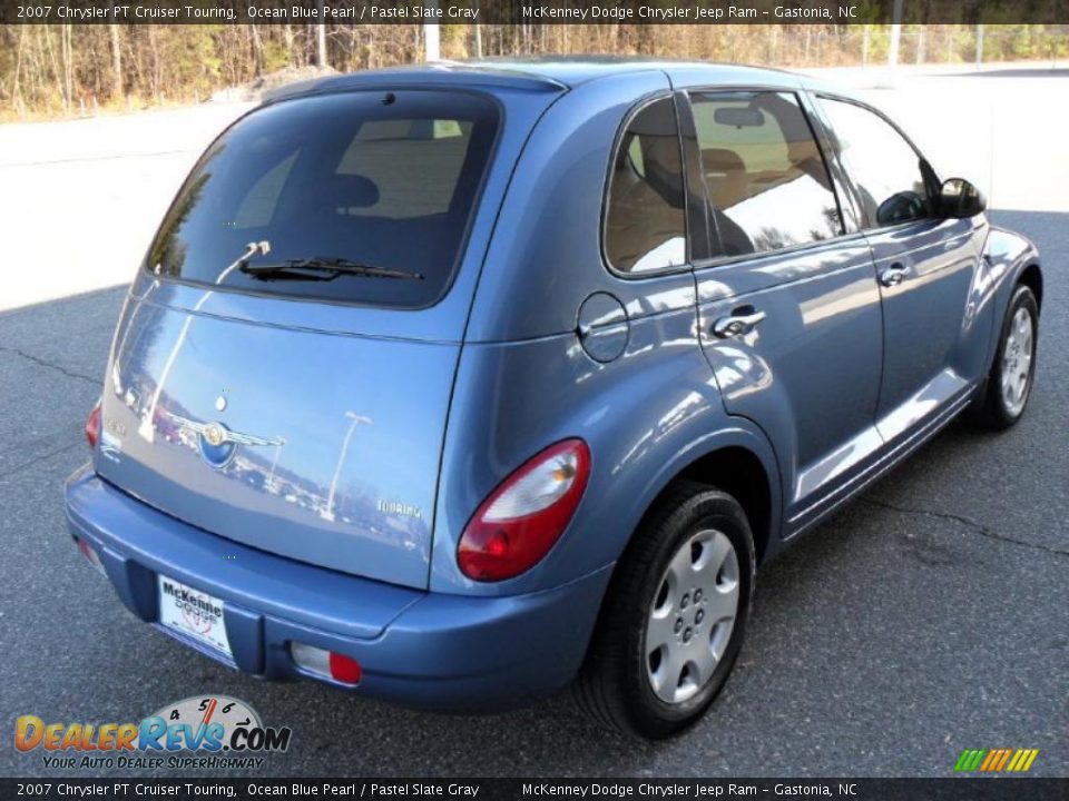 2007 Chrysler PT Cruiser Touring Ocean Blue Pearl / Pastel Slate Gray Photo #4