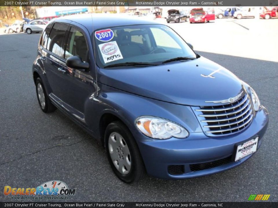 2007 Chrysler PT Cruiser Touring Ocean Blue Pearl / Pastel Slate Gray Photo #5