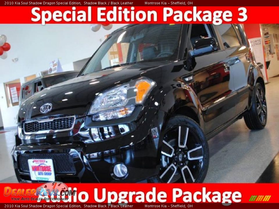 2010 Kia Soul Shadow Dragon Special Edition Shadow Black / Black Leather Photo #1