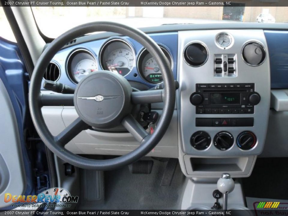 2007 Chrysler PT Cruiser Touring Ocean Blue Pearl / Pastel Slate Gray Photo #21