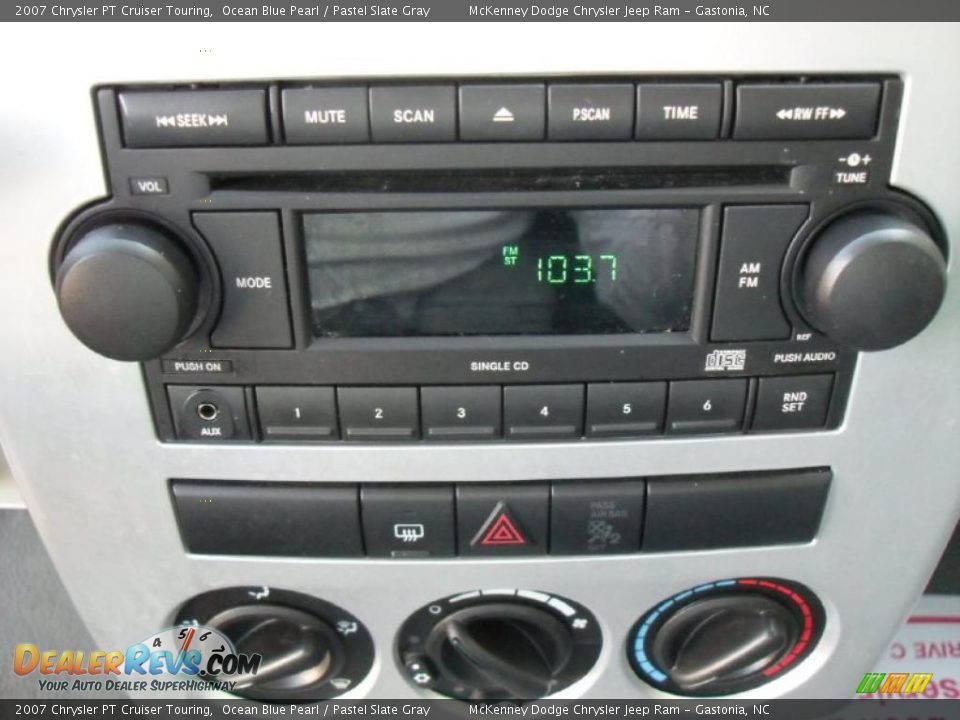 2007 Chrysler PT Cruiser Touring Ocean Blue Pearl / Pastel Slate Gray Photo #23