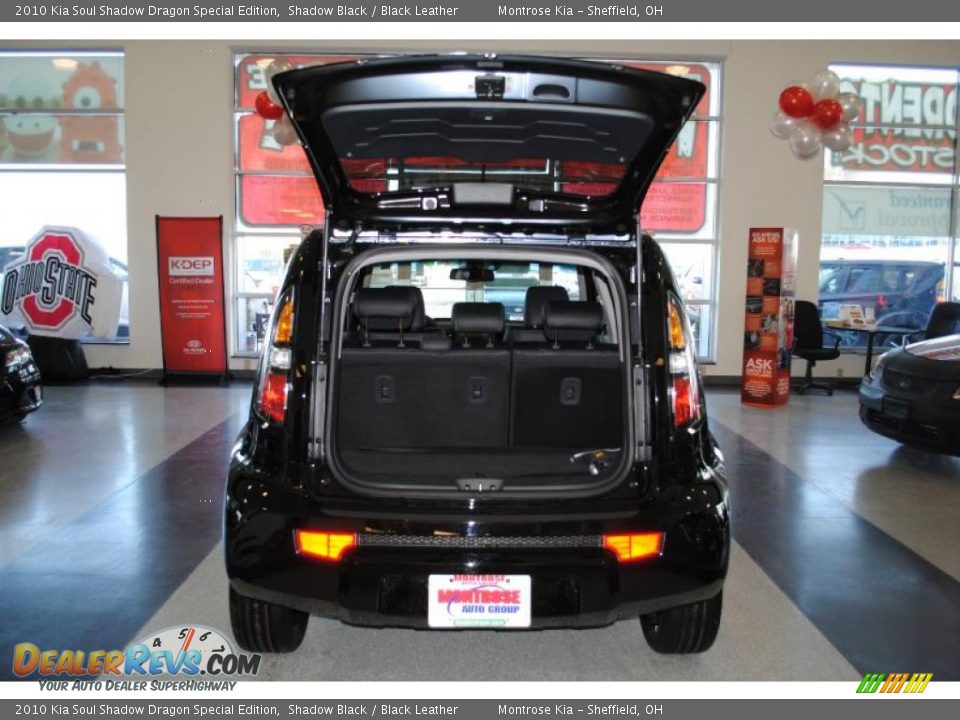 2010 Kia Soul Shadow Dragon Special Edition Shadow Black / Black Leather Photo #27