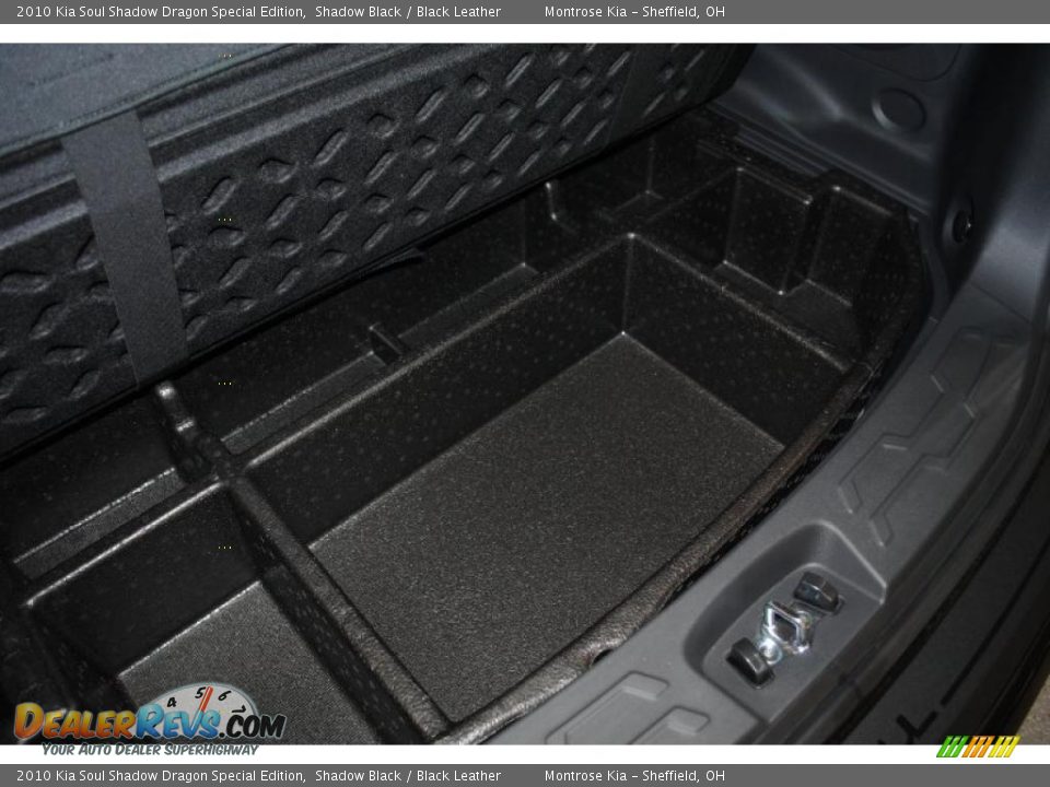 2010 Kia Soul Shadow Dragon Special Edition Shadow Black / Black Leather Photo #29
