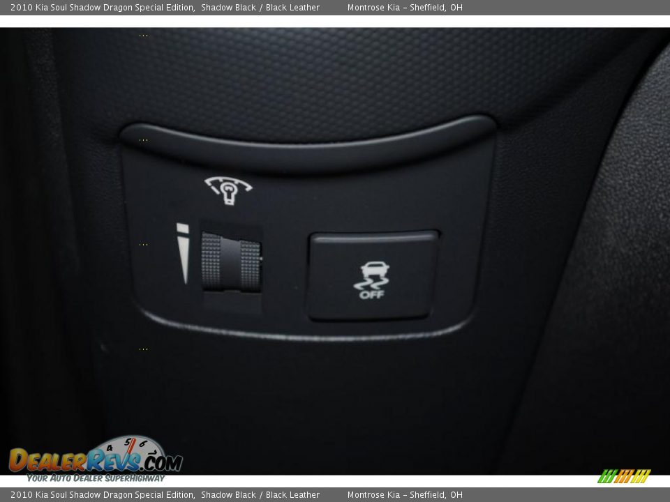 2010 Kia Soul Shadow Dragon Special Edition Shadow Black / Black Leather Photo #31