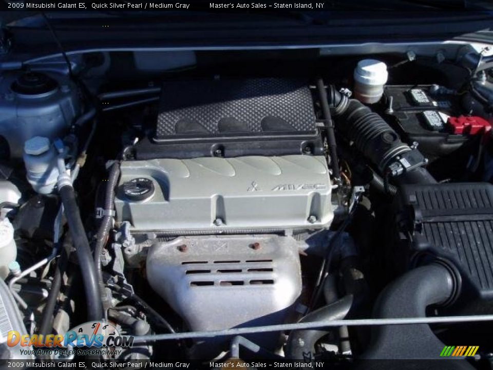 2009 Mitsubishi Galant ES Quick Silver Pearl / Medium Gray Photo #1